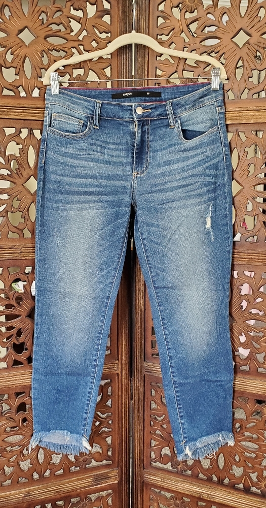 HARPER High Rise Cropped Skinny Jeans